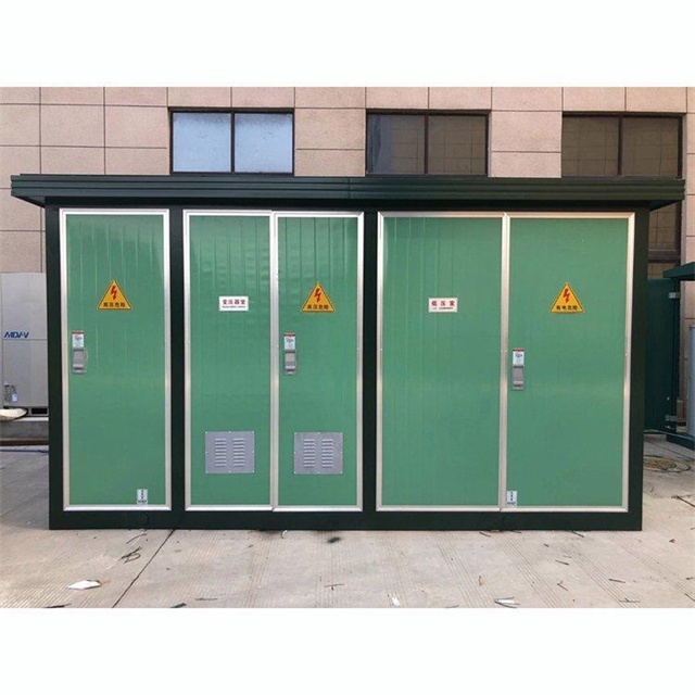 河津1600KVA欧式箱式变压器